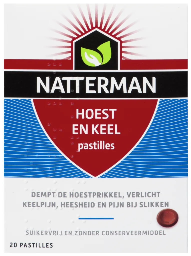 Natterman Alles-in-1 hoestpastilles (20 stuks)