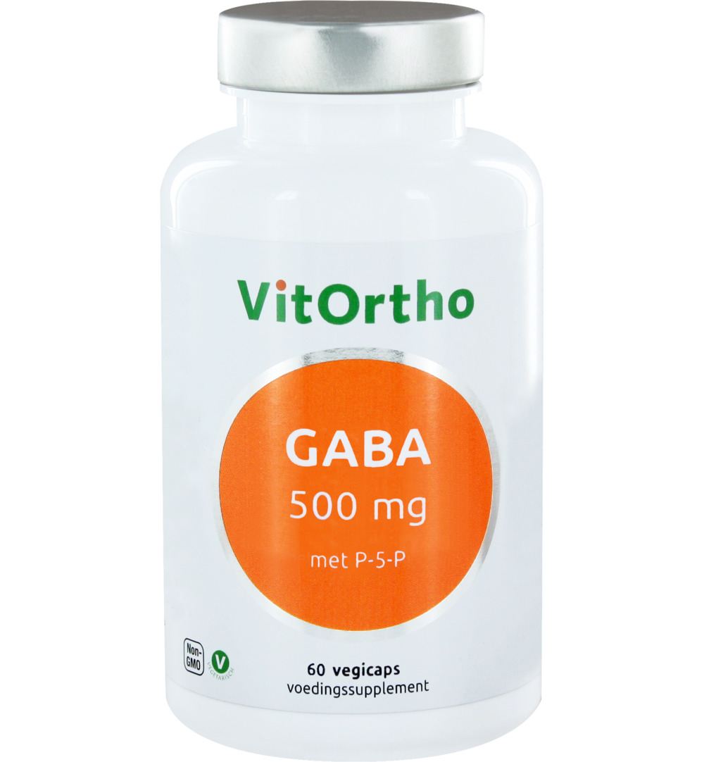 VitOrtho GABA 500 mg (60 vega capsules)