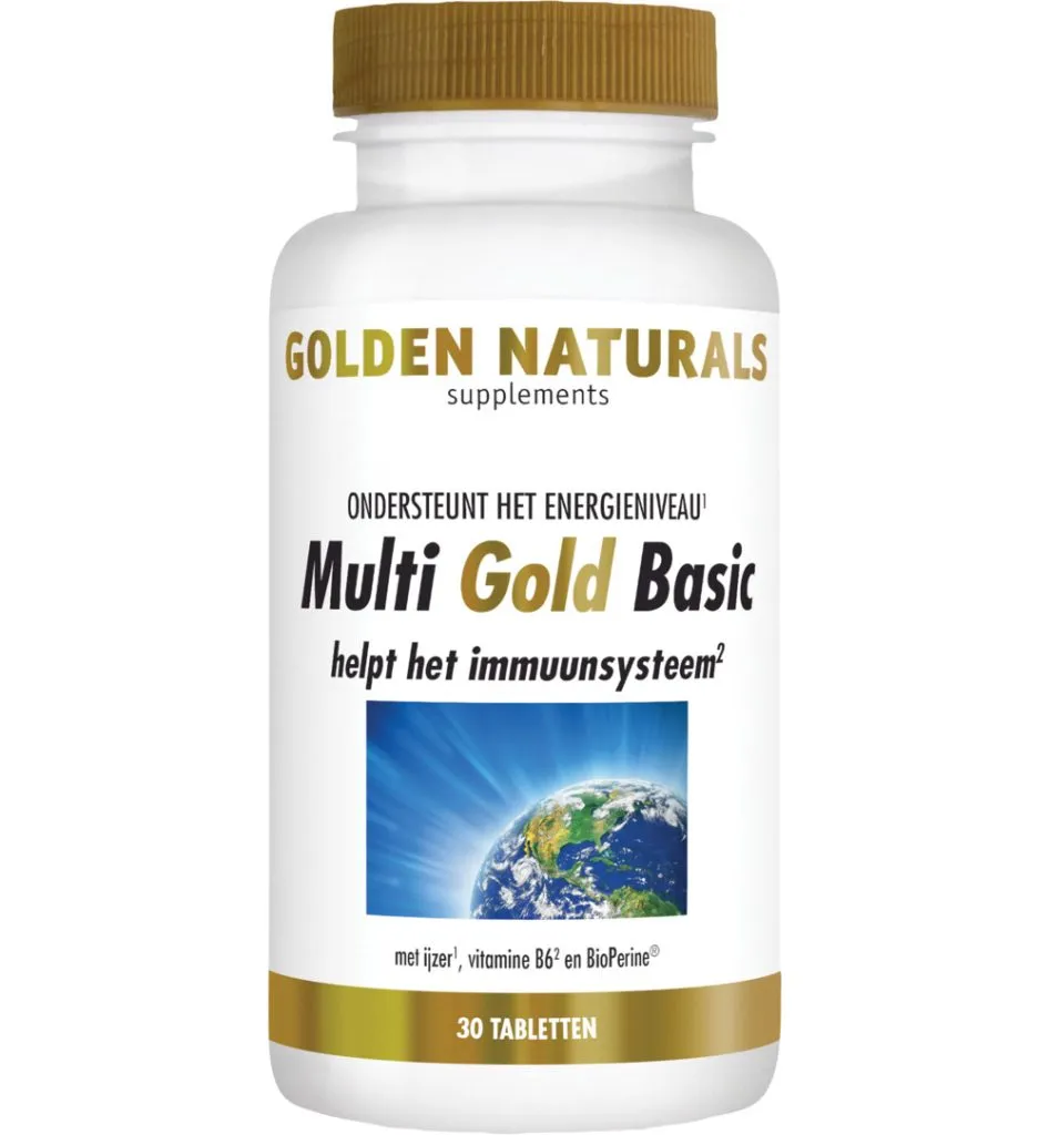 Golden Naturals Multi strong gold basic (30 tabletten)