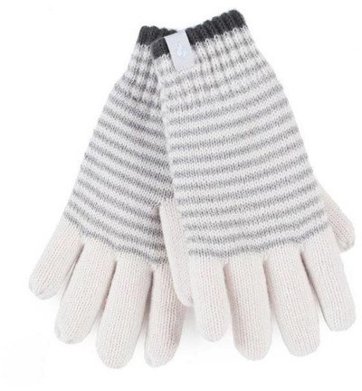 Heat Holders Ladies cable gloves maat S/M Oslo cream (1 paar)