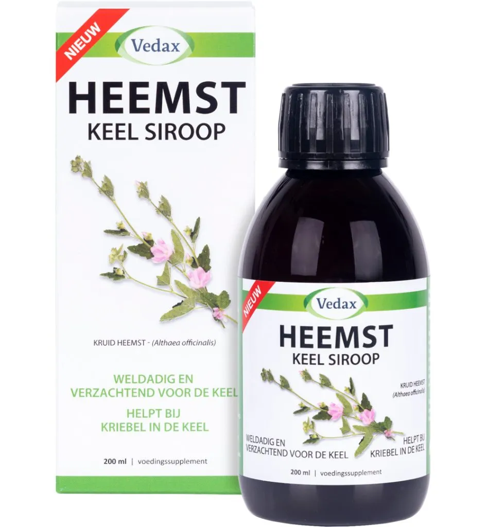 Vedax Heemst keel siroop (200 ml)
