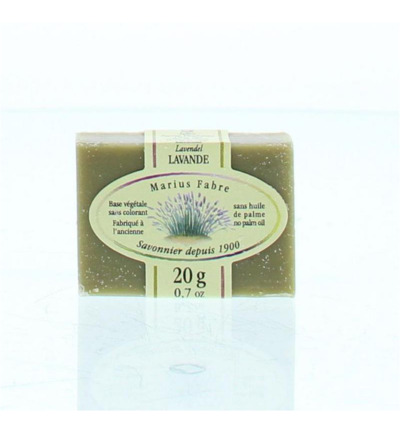 Marius Fabre Gastenzeepje lavendel (20 gr)