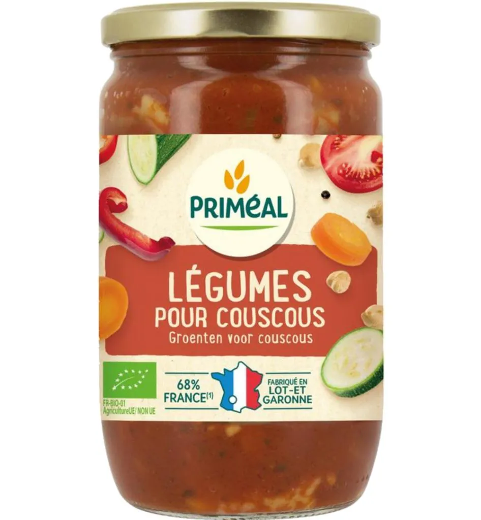 Priméalgroente Voor Couscous Bio (660 gr)