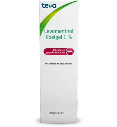 Teva Levomenthol koelgel 1% (100 gr)