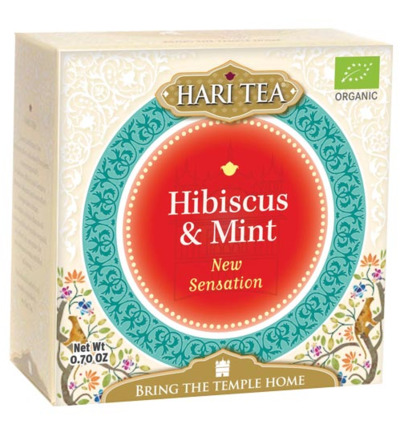 Hari Tea Hibiscus & mint new sensation (10 stuks)