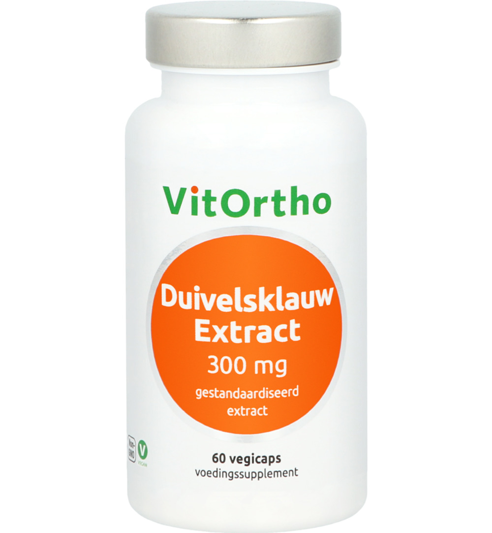 VitOrtho Duivelsklauw extract 300mg (60 vega capsules)