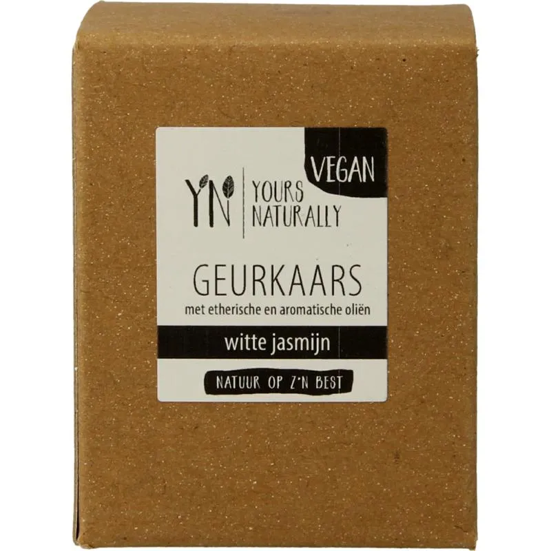 Yours Naturally Votive Geurkaars Witte Jasmijn 9Cl (1 stuk)