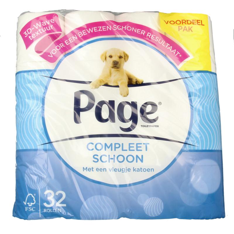 Page Compleet schoon (32 stuks)