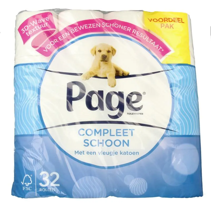 Page Compleet schoon (32 stuks)