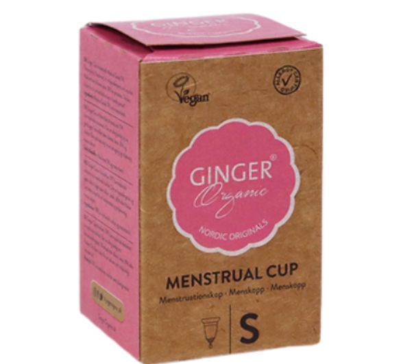 Ginger Organic Menstruatiecup TPE - maat S (1 stuk)