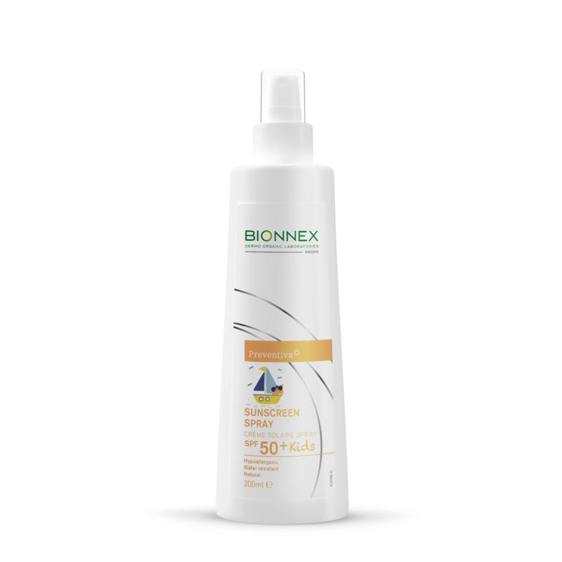 Bionnex Preventiva sunscreen cream SPF 50+ spray kids (200 ml)