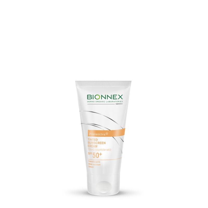 Bionnex Preventiva sunscreen cream tinted SPF50+ (50 ml)