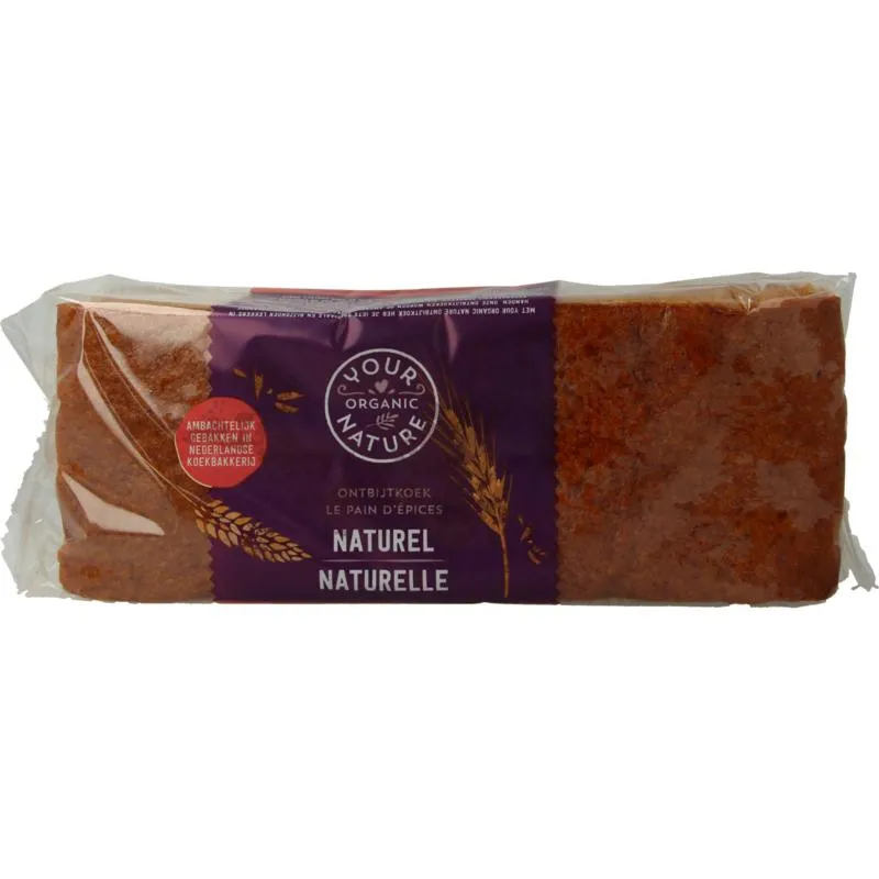 Your Organic Nature Ontbijtkoek naturel bio (400 gr)
