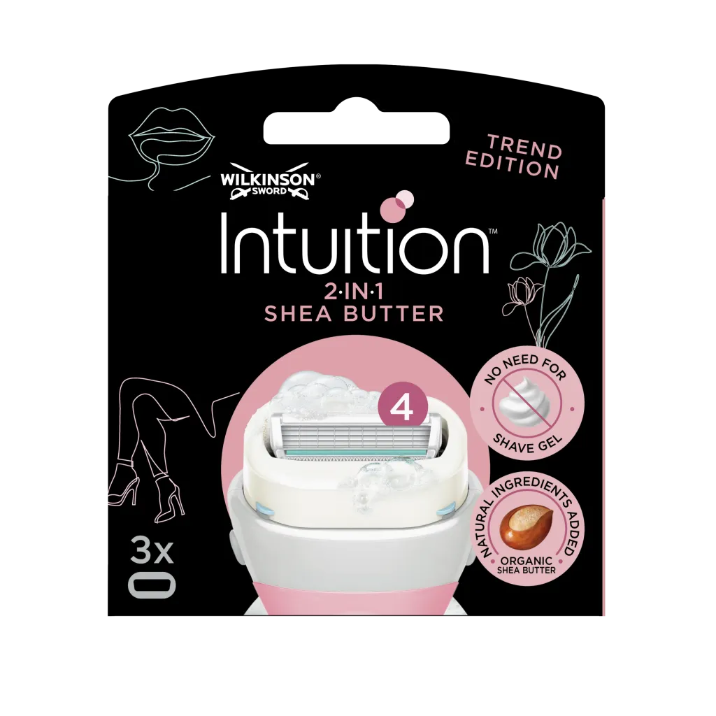 Wilkinson Intuition 2in1 Shea Butter Navulling (3 stuks)