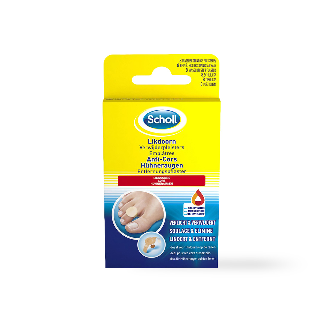 Scholl Likdoorn Verwijderpleisters (8 stuks)