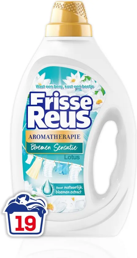 Frisse Reus Wasmiddel Gel Lotus (855 ml)