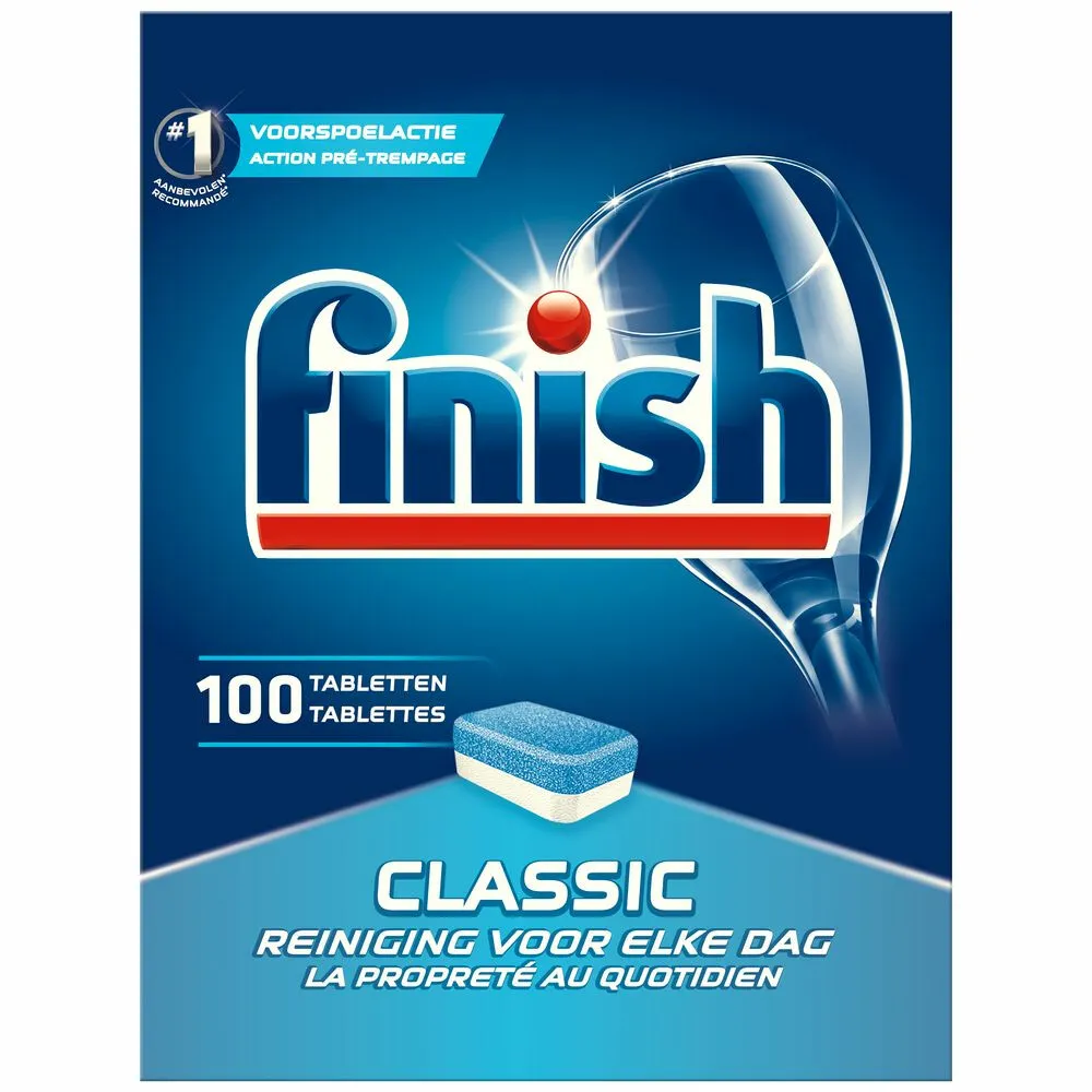 Finish Vaatwastabletten Classic (100 stuks)