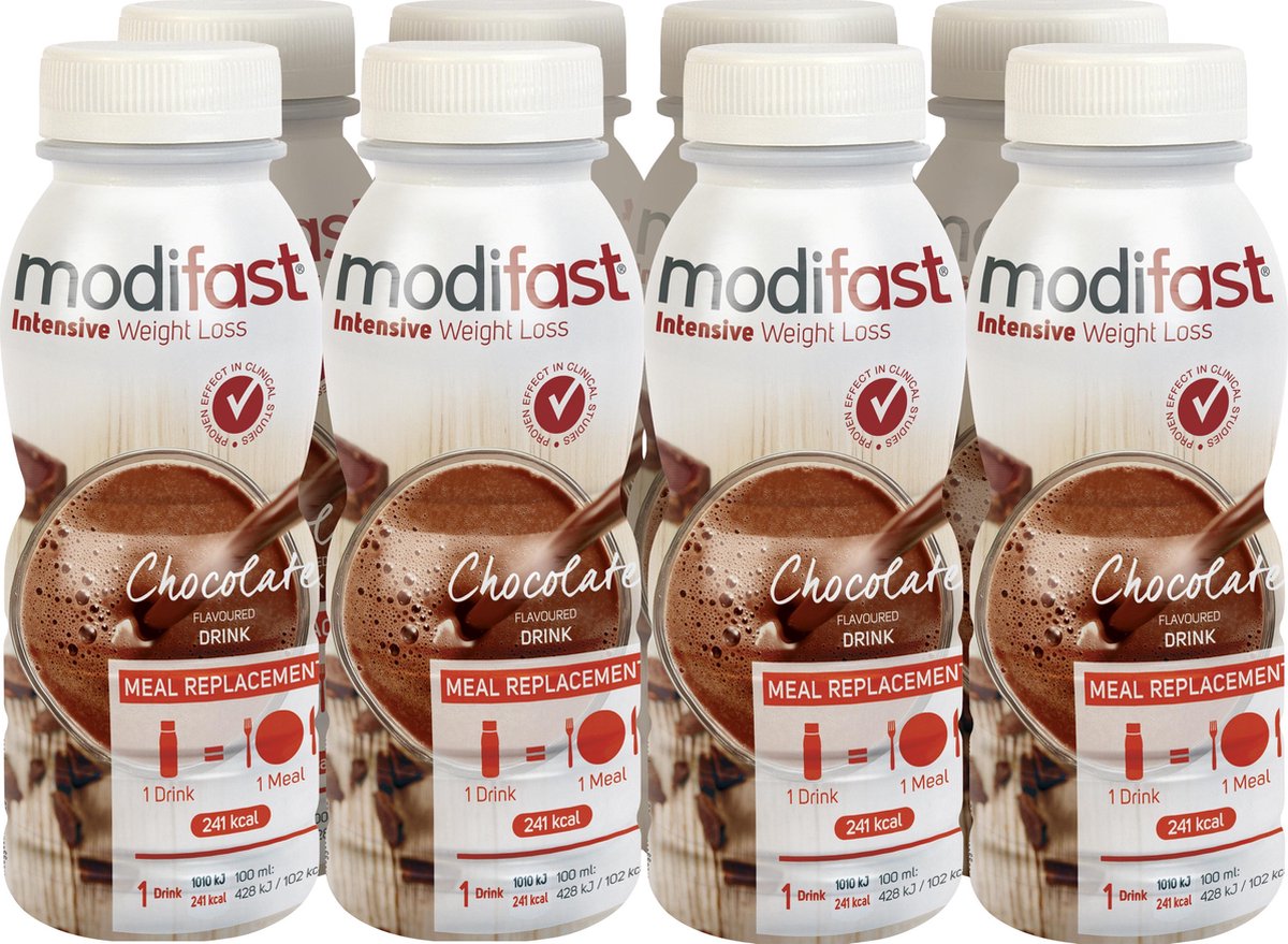 Modifast Drinkmaaltijd Chocolade (8 X 236 ml)