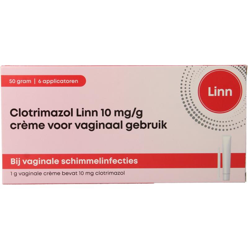 Linn Clotrimazol Creme voor vaginaal gebruik (6appl)