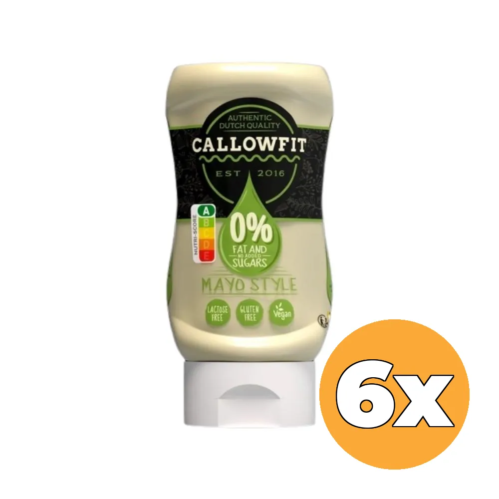 6x Callowfit Mayo Style Sauce (300 ml)