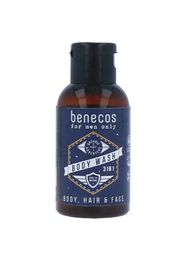 Benecos For Men Only 3-in-1 Body Wash Mini (50 ml)