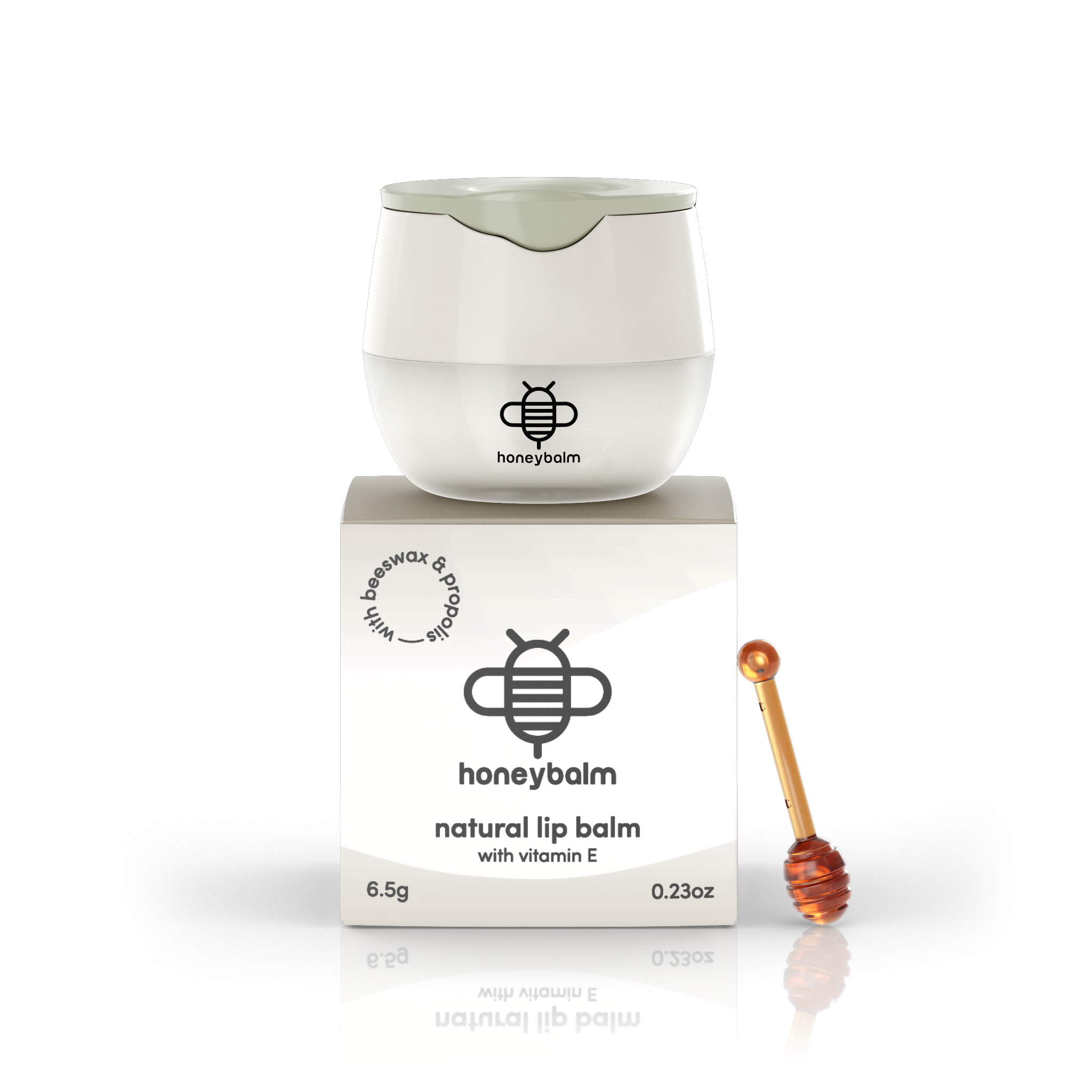 Honeybalm Natural Lipbalm (6.5 gr)