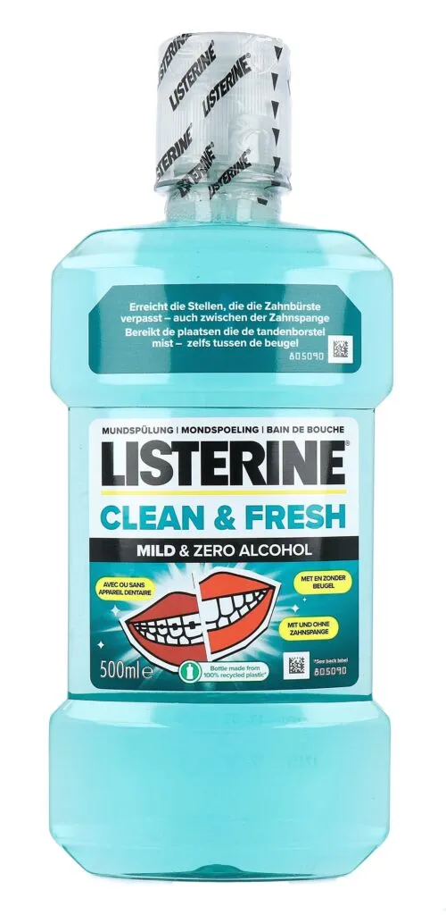 Listerine Mondwater Clean & Fresh (500 ml)
