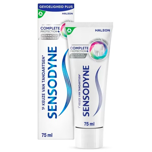 Sensodyne Complete Protection Advanced Whitening Tandpasta (75 ml)