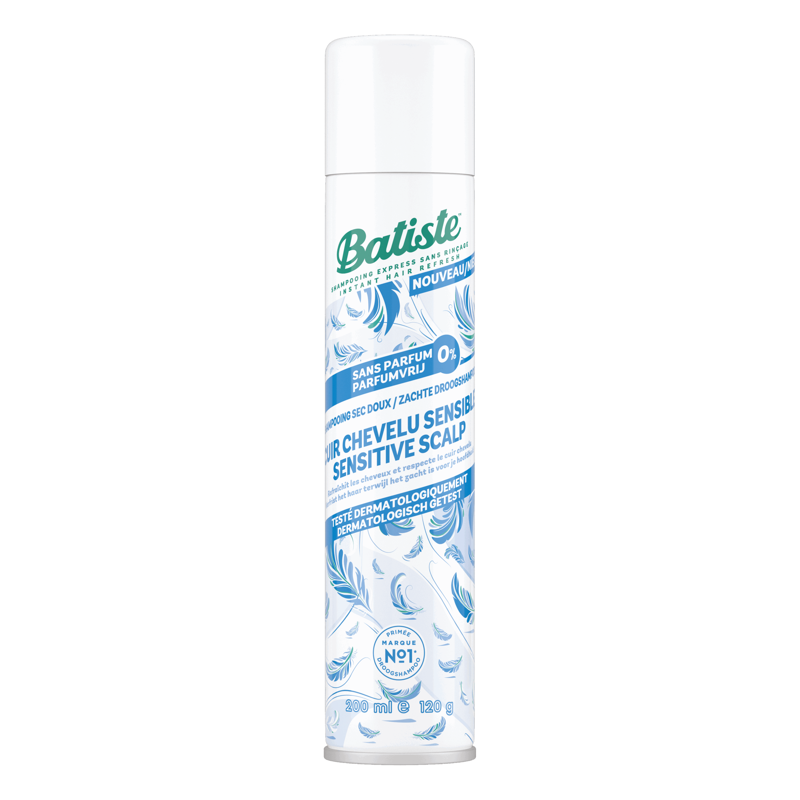Batiste Sensitive Droogshampoo (200 ml)