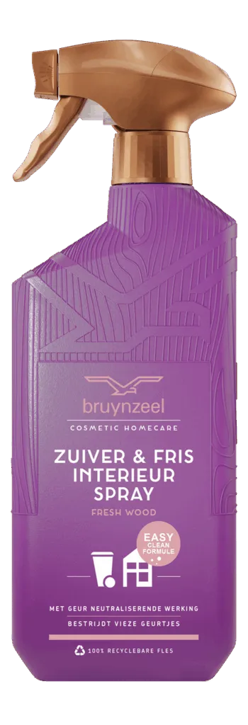Bruynzeel Zuiver & Fris interieurspray Fresh Wood (500 ml)