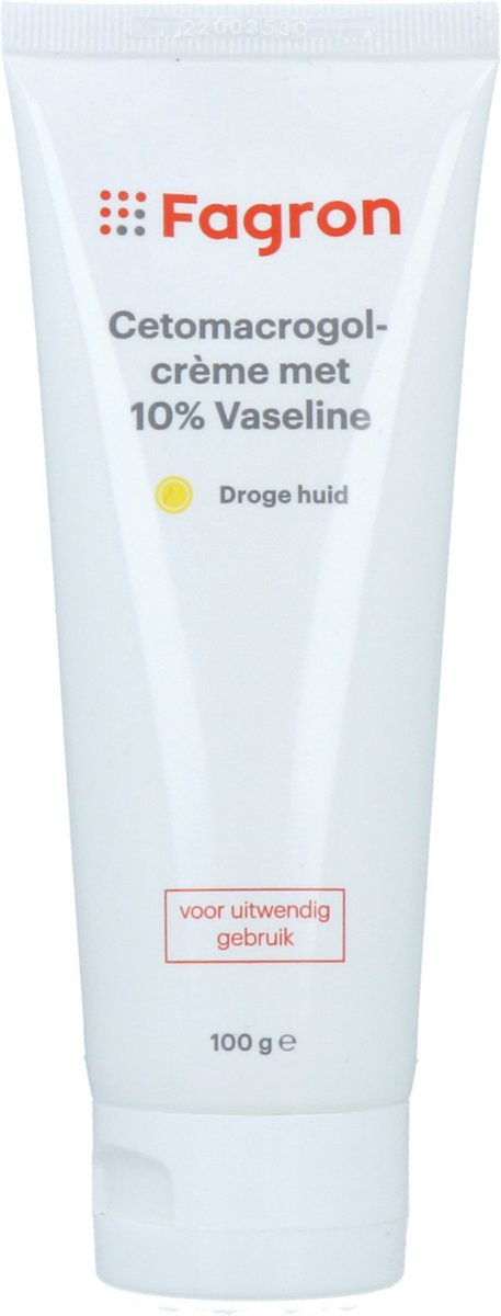 Fagron Cetomacrogolcreme + 10% Vaseline (100 gr)