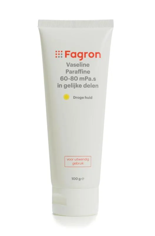 Fagron Vaseline Paraffine 60-80 in Gelijke Delen (500 gr)