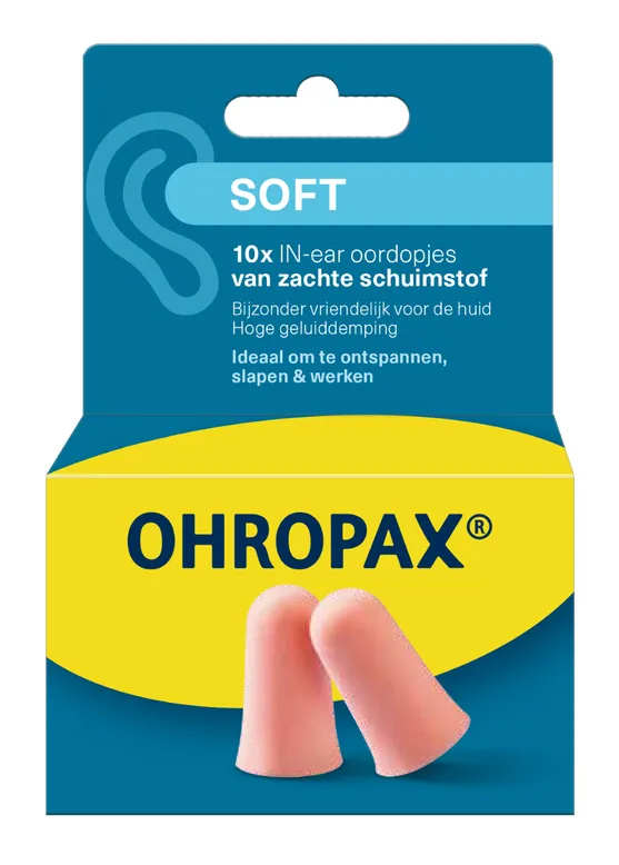 Ohropax Soft (10 stuks)