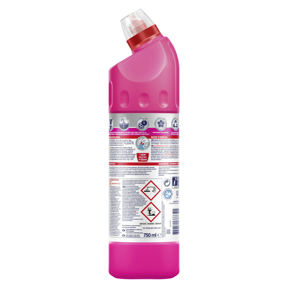 Glorix Bleek Pink Power (750 ml)