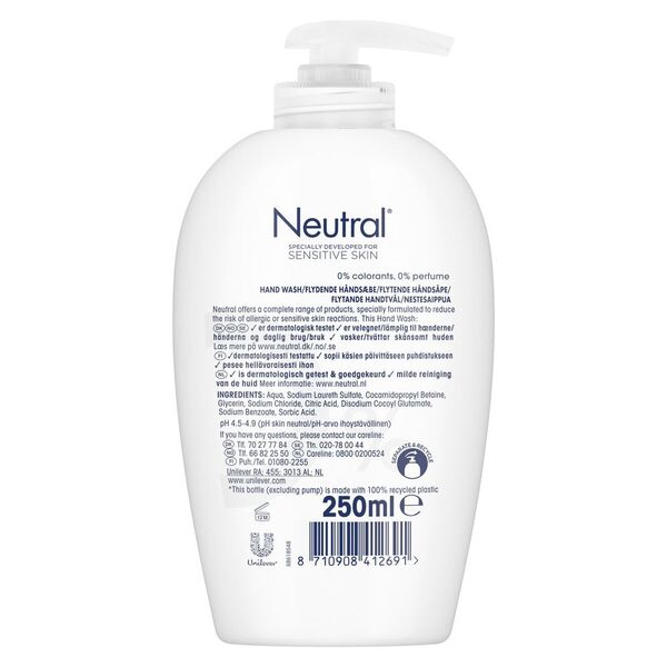 Neutral Handwash Sensitive Skin (250 ml)