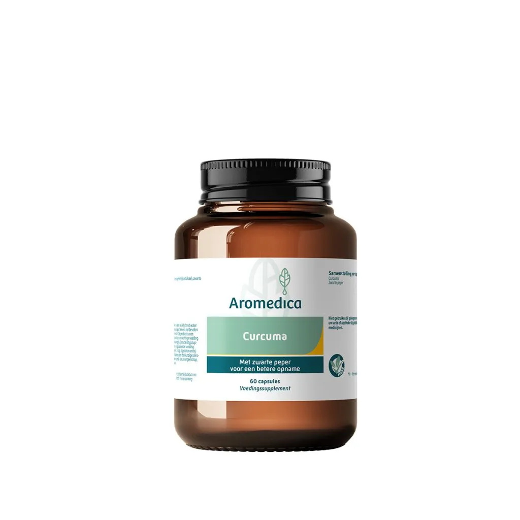 Aromedica Curcuma + Zwarte peper (60 capsules)