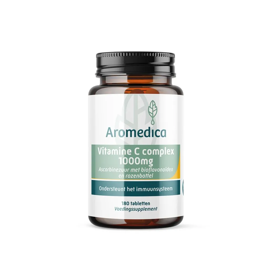 Aromedica Vitamine C Complex 1.000 mg met Bioflavonoïden en Rozenbottel (180 tabletten)