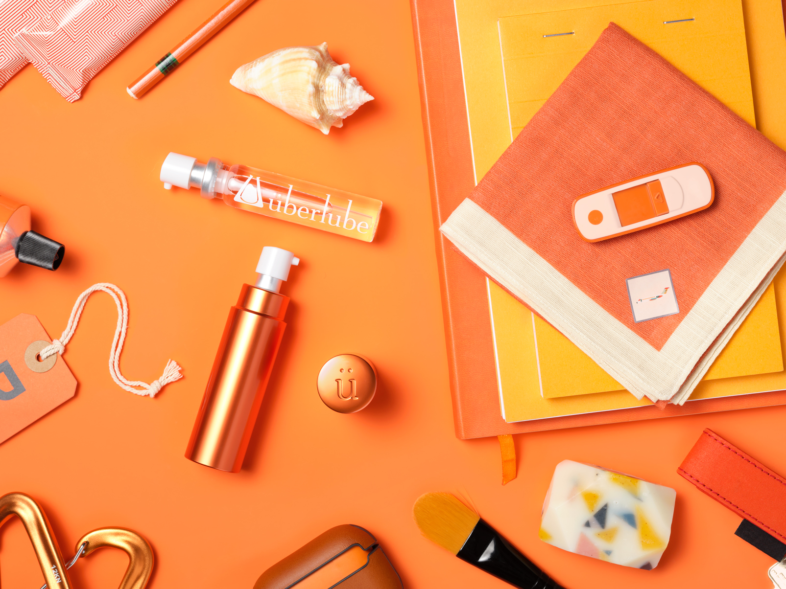 Uberlube Glijmiddel Siliconen - Good-To-Go Sedona Oranje (15 ml)