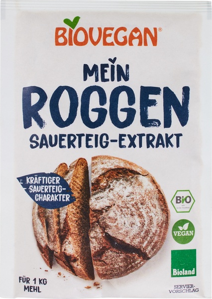 Biovegan Zuurdesemextract Rogge (30 gr)
