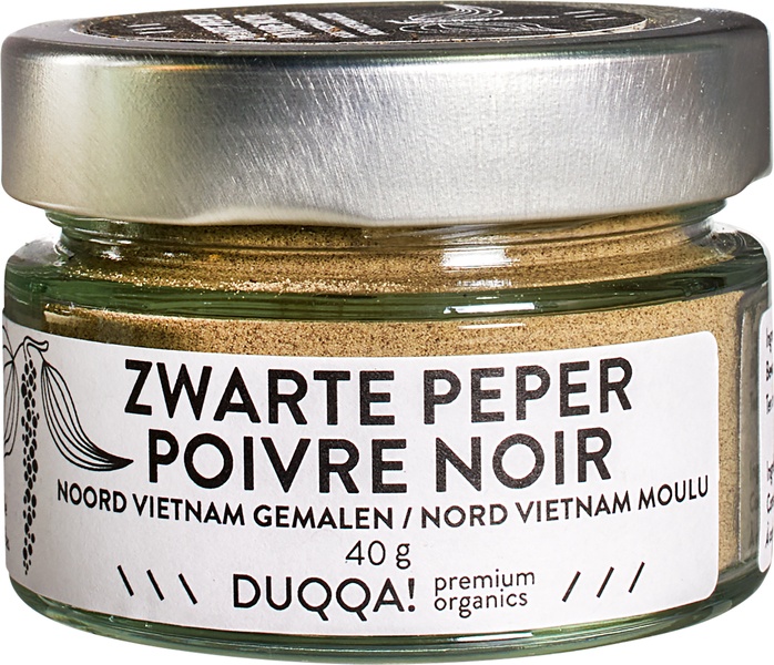 Duqqa! Zwarte-Peper Gemalen (40 gr)