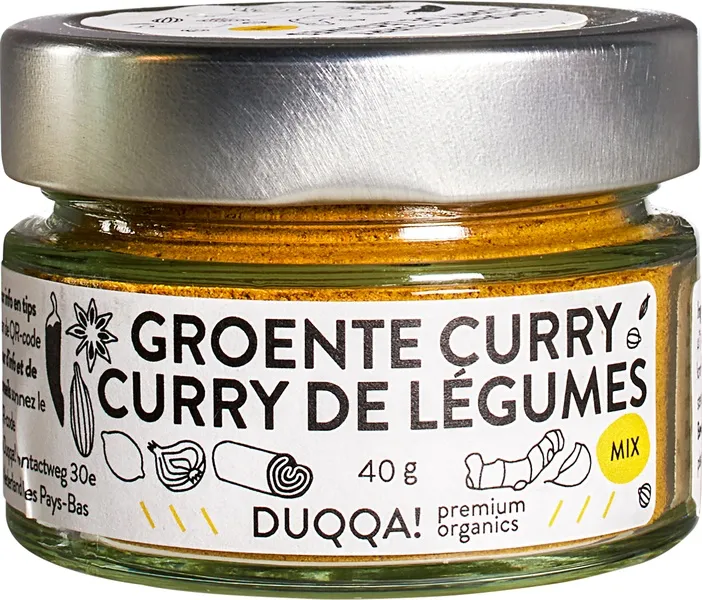 Duqqa! Groene-Curry (40 gr)