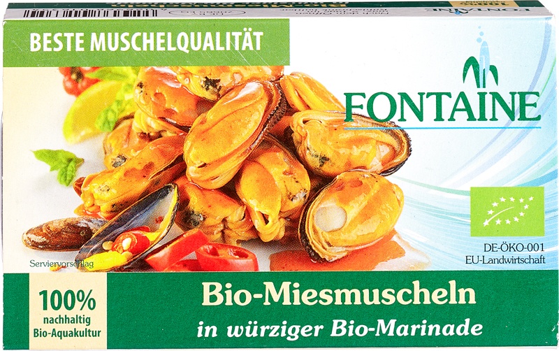 Fontaine Mosselen In Kruidige Marinade (120 gr)
