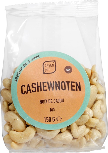 Greenage Cashewnoten Raw (150 gr)