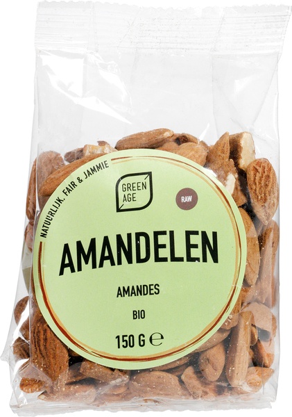 Greenage Amandelen Raw (150 gr)