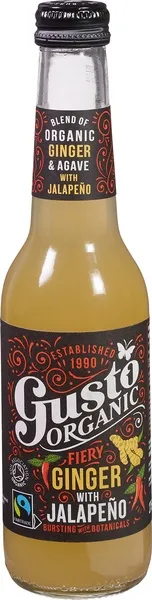 Gusto Organic Limonade Gember-Jalapeno (275 ml)