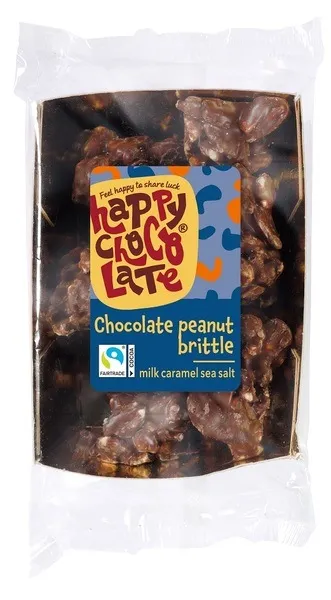 Happy Chocolate Pindarots Caramel Zeezout (150 gr)