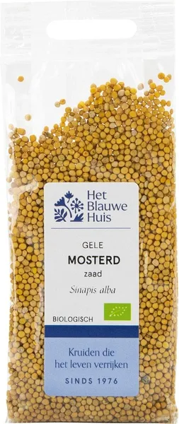 Het Blauwe Huis Mosterdzaad Geel (60 gr)