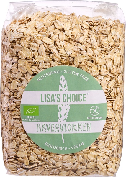 Lisa's Choice Havervlokken Glutenvrij (450 gr)