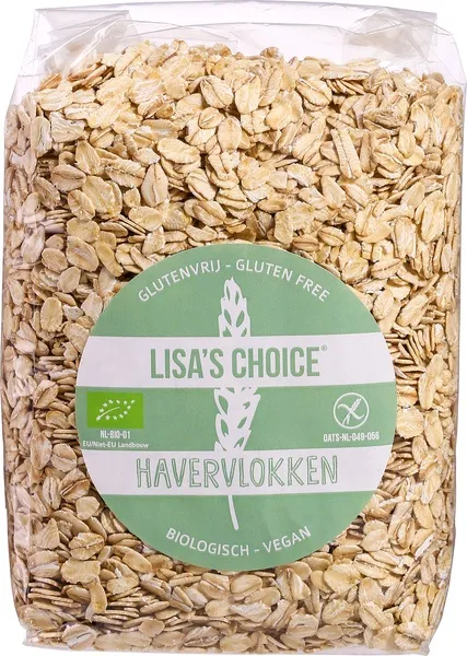 Lisa's Choice Havervlokken Glutenvrij (450 gr)