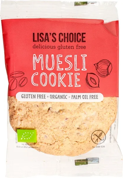 Lisa's Choice Koek Muesli Glutenvrij (30 gr)